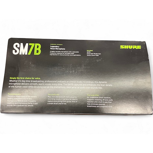 Used Shure SM7B Dynamic Microphone