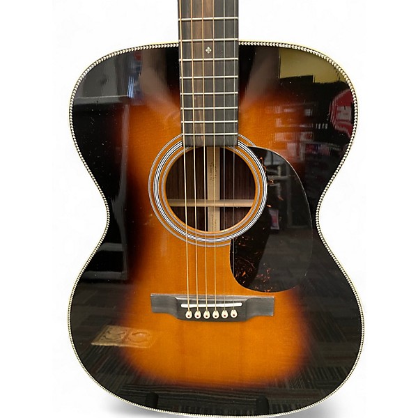 Used Martin 00028 2 Color Sunburst Acoustic Guitar