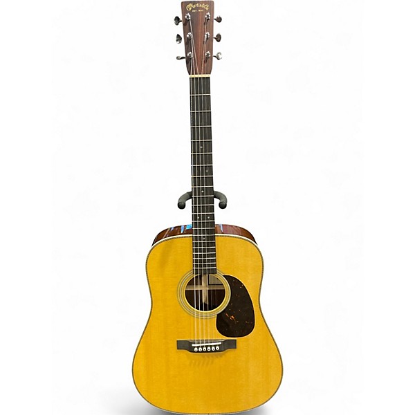 Used Martin D28 Billy Strings Artist Signature Dreadnought Natural Acoustic Guitar