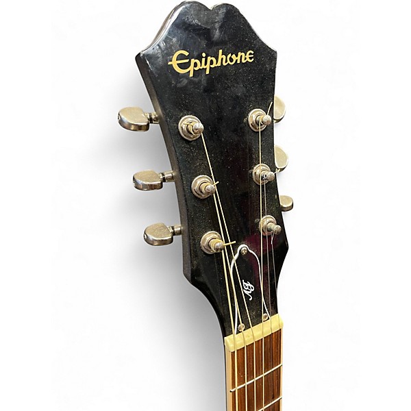 Used Epiphone AJ-220 Natural Acoustic Electric Guitar