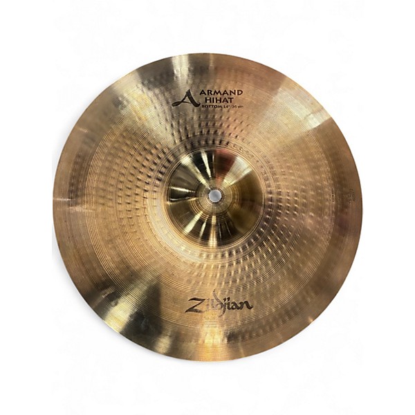 Used Zildjian 14in Armand Hi Hat Cymbal