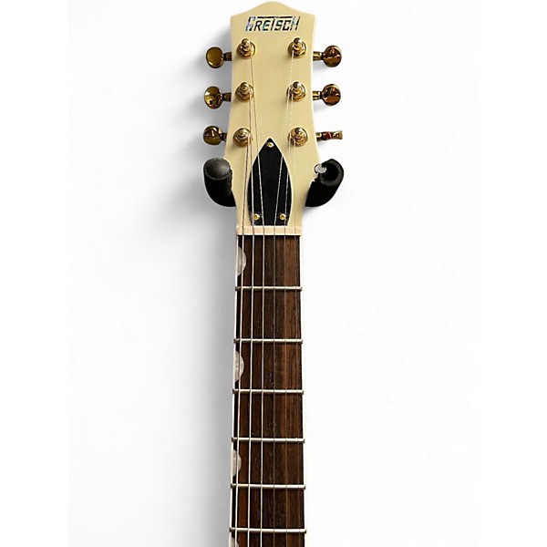 Used Gretsch Guitars ELECTROMATIC PRISTINE JET WHITE GOLD Solid Body Electric Guitar