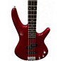 Used Ibanez GSR200 Trans Red Electric Bass Guitar