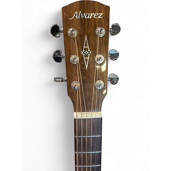 Used Alvarez ADM66 Mahogany Acoustic Electric Guitar