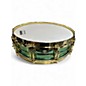 Used Ludwig 3.5X14 Carl Palmer Snare Green Drum thumbnail