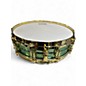 Used Ludwig 3.5X14 Carl Palmer Snare Green Drum