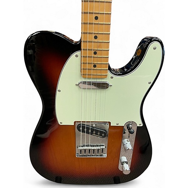 Used 2021 Fender Player Plus Telecaster 3 Tone Sunburst Solid Body Electric Guitar