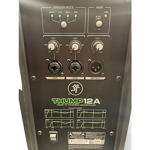 Used Mackie THUMP12A Powered Speaker