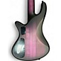 Used Schecter Guitar Research Stiletto Studio 5 String Transparent Purple Burst Electric Bass Guitar