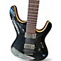 Used Mayones Setius 7 String Antique Black Solid Body Electric Guitar