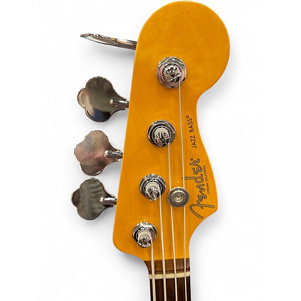 Used Fender American Professional II Jazz Bass 3 Tone Sunburst Electric Bass Guitar