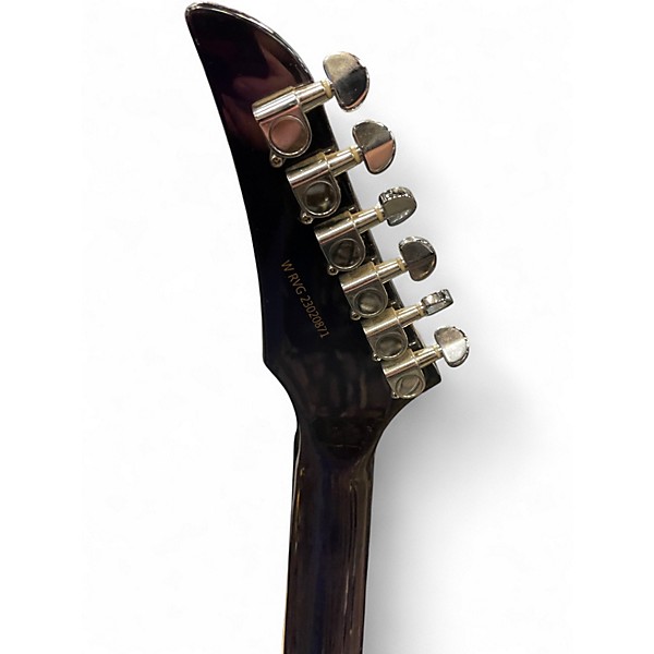 Used Westcreek REVENGE EXPLORER Trans Purple Solid Body Electric Guitar