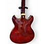 Used Ibanez AS73 Artcore Left Handed TRANSPARENT CHERRY Hollow Body Electric Guitar
