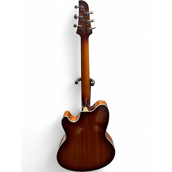 Used Ibanez TCY10E Talman Vintage Sunburst Acoustic Electric Guitar