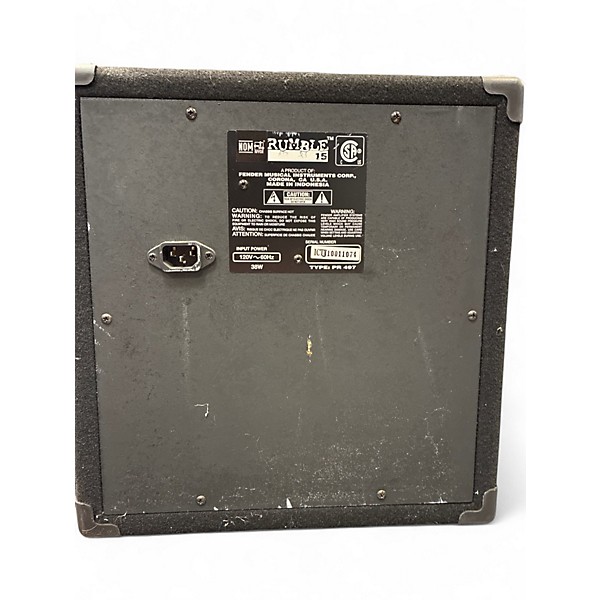Used Fender Rumble 15 15W 1X8 Bass Combo Amp