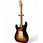 Used 2009 Fender Standard Stratocaster 3 Color Sunburst Solid Body Electric Guitar
