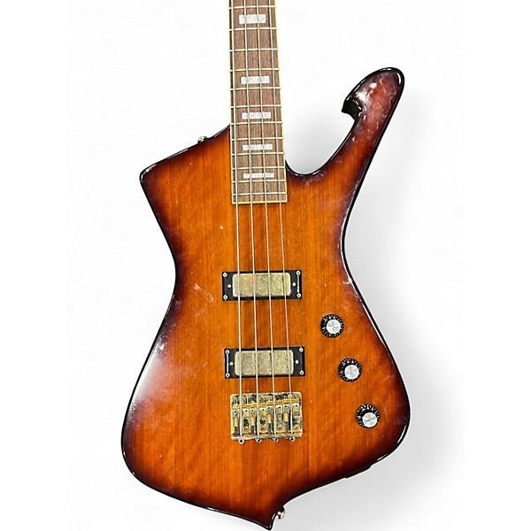 Used Ibanez ICB200 BROWN SUNBURST Electric Bass Guitar