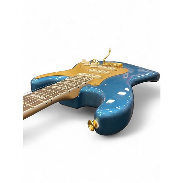 Used 2022 Squier CLASSIC SERIES 40th Anniversary Stratocaster Baltic Blue Solid Body Electric Guitar