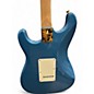 Used 2022 Squier CLASSIC SERIES 40th Anniversary Stratocaster Baltic Blue Solid Body Electric Guitar