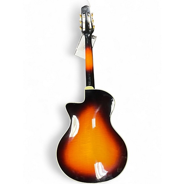 Used Eastman FV880CE 2 Color Sunburst Hollow Body Electric Guitar