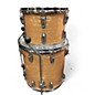 Used Ludwig 3 Piece Classic Maple Fab aged onyx Drum Kit