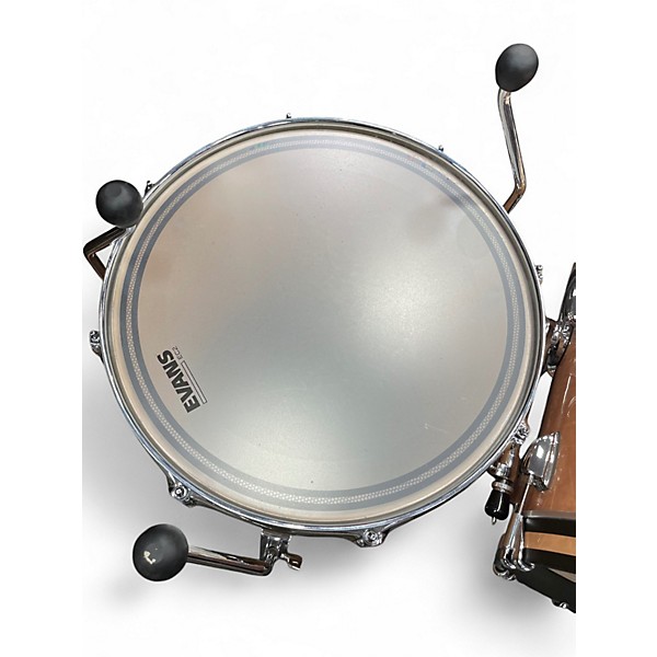 Used Ludwig 3 Piece Classic Maple Fab aged onyx Drum Kit