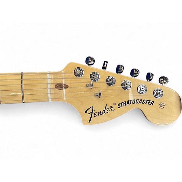 Used Fender Mod Shop Stratocaster Silver Solid Body Electric Guitar