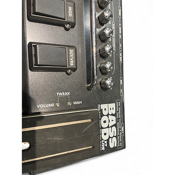 Used Line 6 Bass Pod XT Live Bass Effect Pedal
