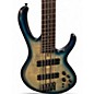 Used Ibanez BTB705LM Ocean Blue Electric Bass Guitar