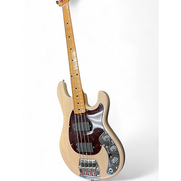 Used 2013 Ernie Ball Music Man Classic Sabre trans natural Electric Bass Guitar