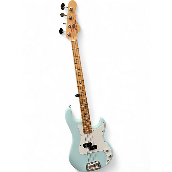 Used 2018 G&L LB100 Sonic Blue Electric Bass Guitar