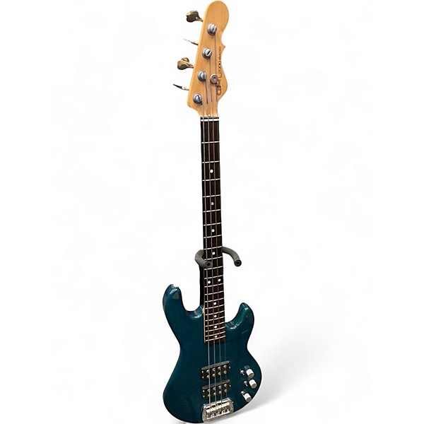 Used G&L L1000 Trans Blue Electric Bass Guitar