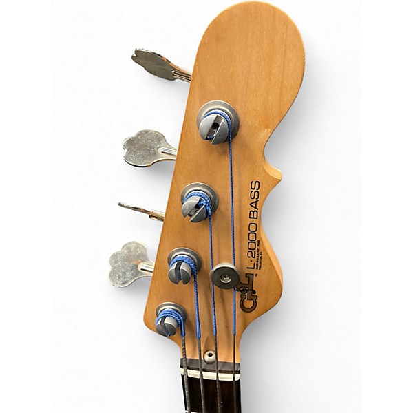 Used G&L L1000 Trans Blue Electric Bass Guitar