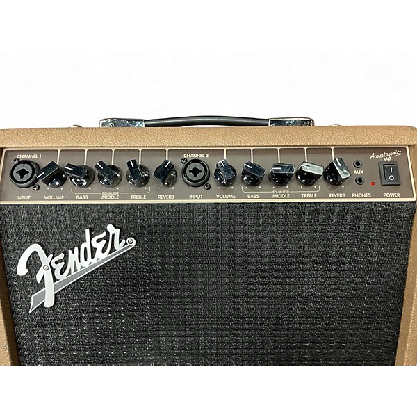 Used Fender Acoustasonic 40W Guitar Combo Amp