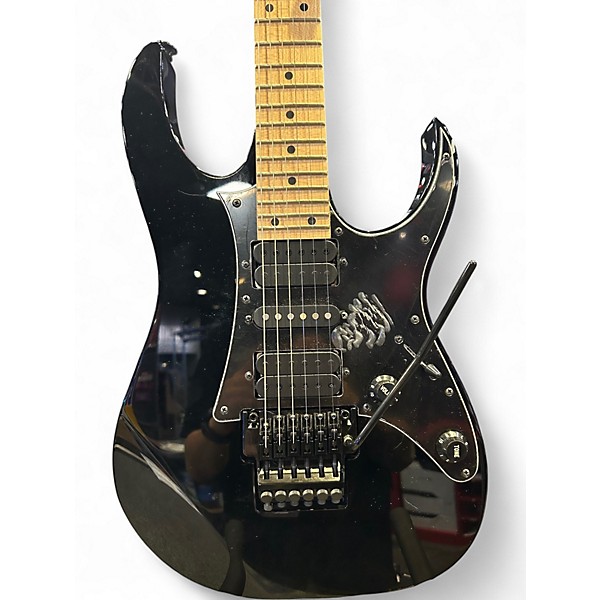 Used Ibanez RG550 GENESIS Black Solid Body Electric Guitar