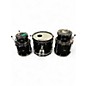Used Yamaha 5 Piece Live Custom hybrid oak black oak Drum Kit thumbnail