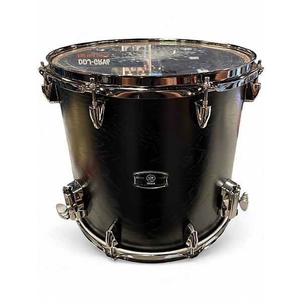 Used Yamaha 5 Piece Live Custom hybrid oak black oak Drum Kit