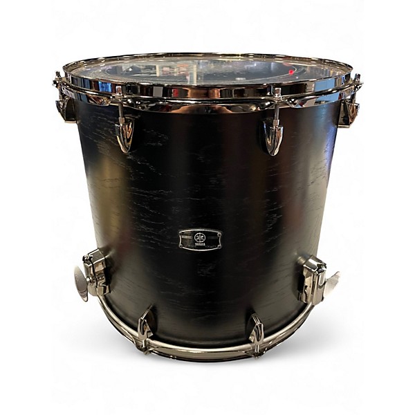 Used Yamaha 5 Piece Live Custom hybrid oak black oak Drum Kit