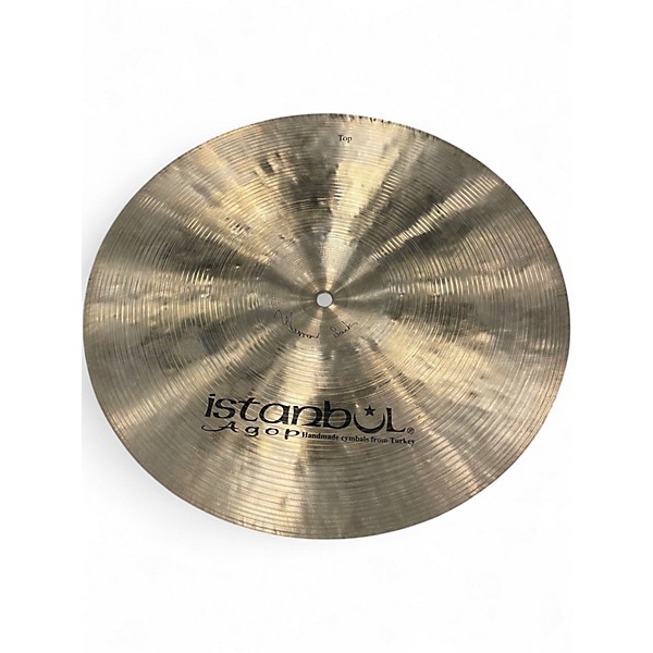 Used Istanbul Agop 15in traditional light hihat pair Cymbal