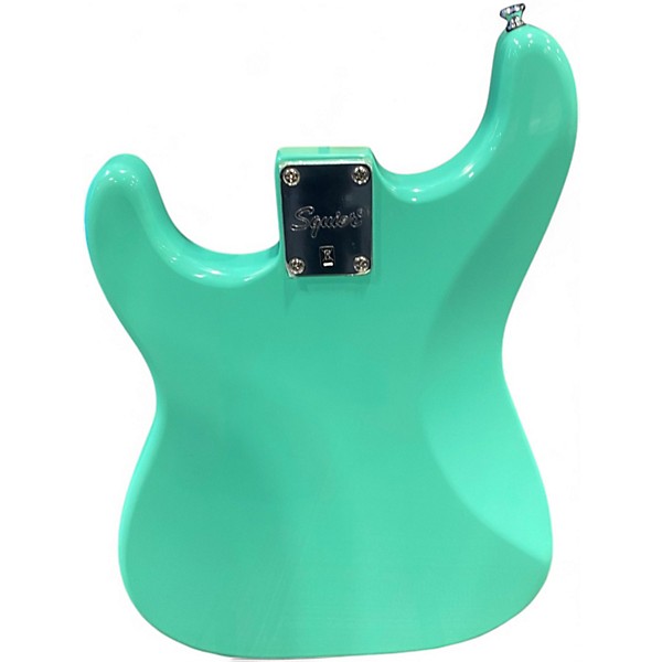 Used Squier FSR Bullet Stratocaster Surf Green Solid Body Electric Guitar