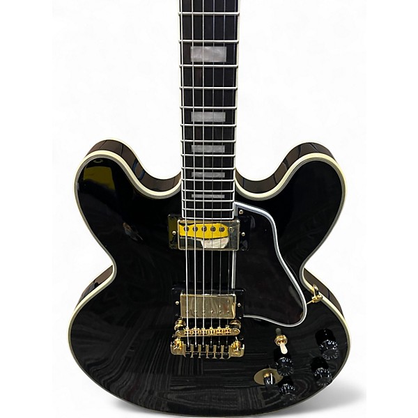 Used 2024 Epiphone BB King Lucille Black Hollow Body Electric Guitar