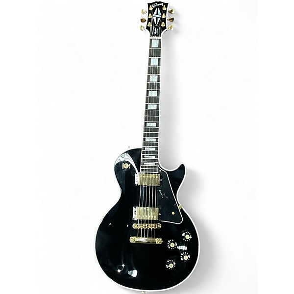 Used Gibson Les Paul Custom 70S BLACK Solid Body Electric Guitar