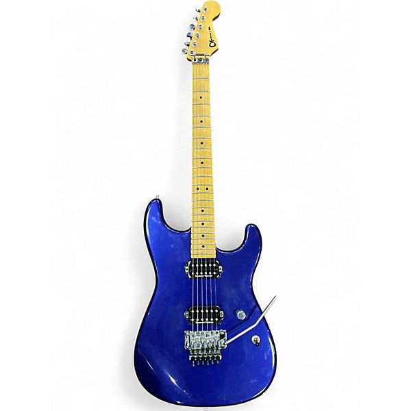 Used 2010 Charvel San Dimas Style 1 HH CANDY BLUE Solid Body Electric Guitar