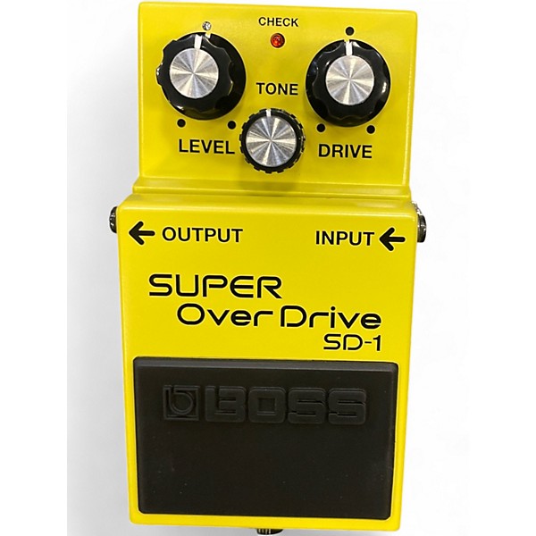 Used BOSS SD1 Super Overdrive Effect Pedal