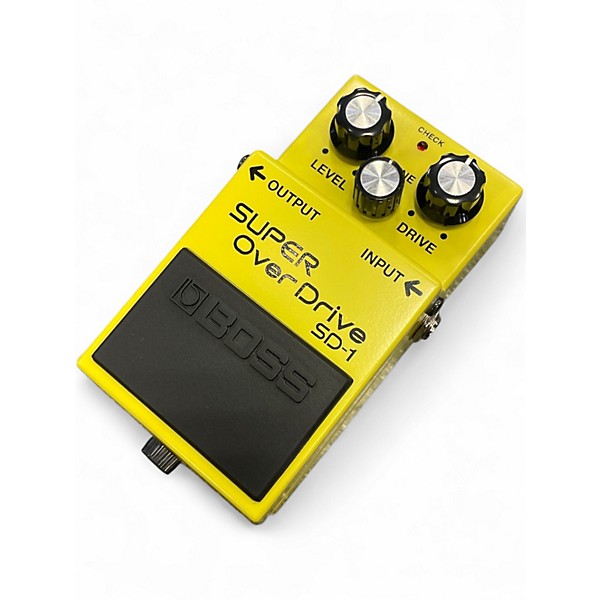 Used BOSS SD1 Super Overdrive Effect Pedal