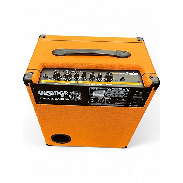 Used Orange Amplifiers CRUSH BASS 50 Bass Combo Amp