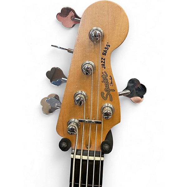 Used Squier Classic Vibe 60S 5-String Jazz Bass Sunburst Electric Bass Guitar