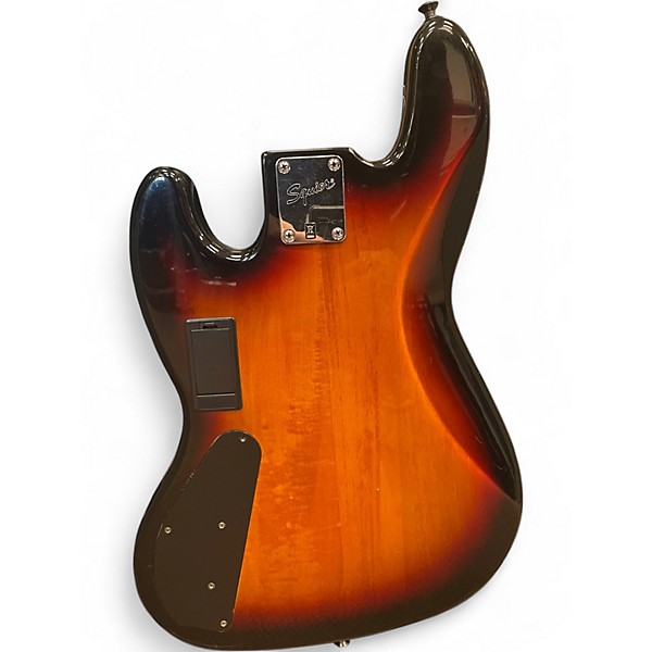 Used Squier Classic Vibe 60S 5-String Jazz Bass Sunburst Electric Bass Guitar