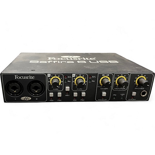 Used Focusrite SAFFIRE 6 USB Audio Interface