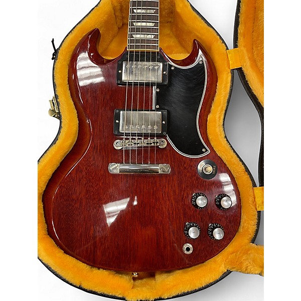 Used Gibson 1961 Les Paul SG Standard Reissue Stopbar VOS Cherry Solid Body Electric Guitar